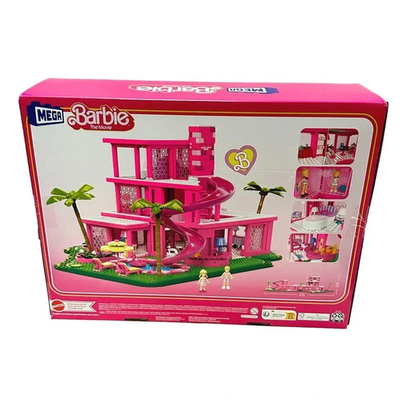 Barbie The Movie Building Dream House MEGA Bloks 1795  Pcs Collectors - Picture 2 of 7